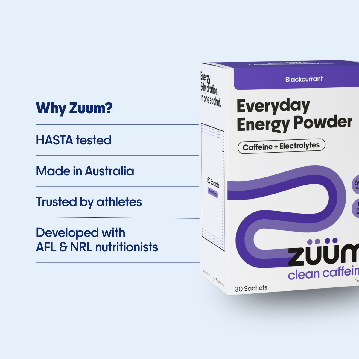 Everyday Energy Powder - Blackcurrant