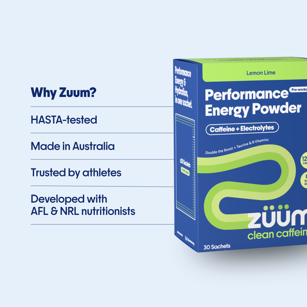 Performance Energy Powder - Lemon Lime