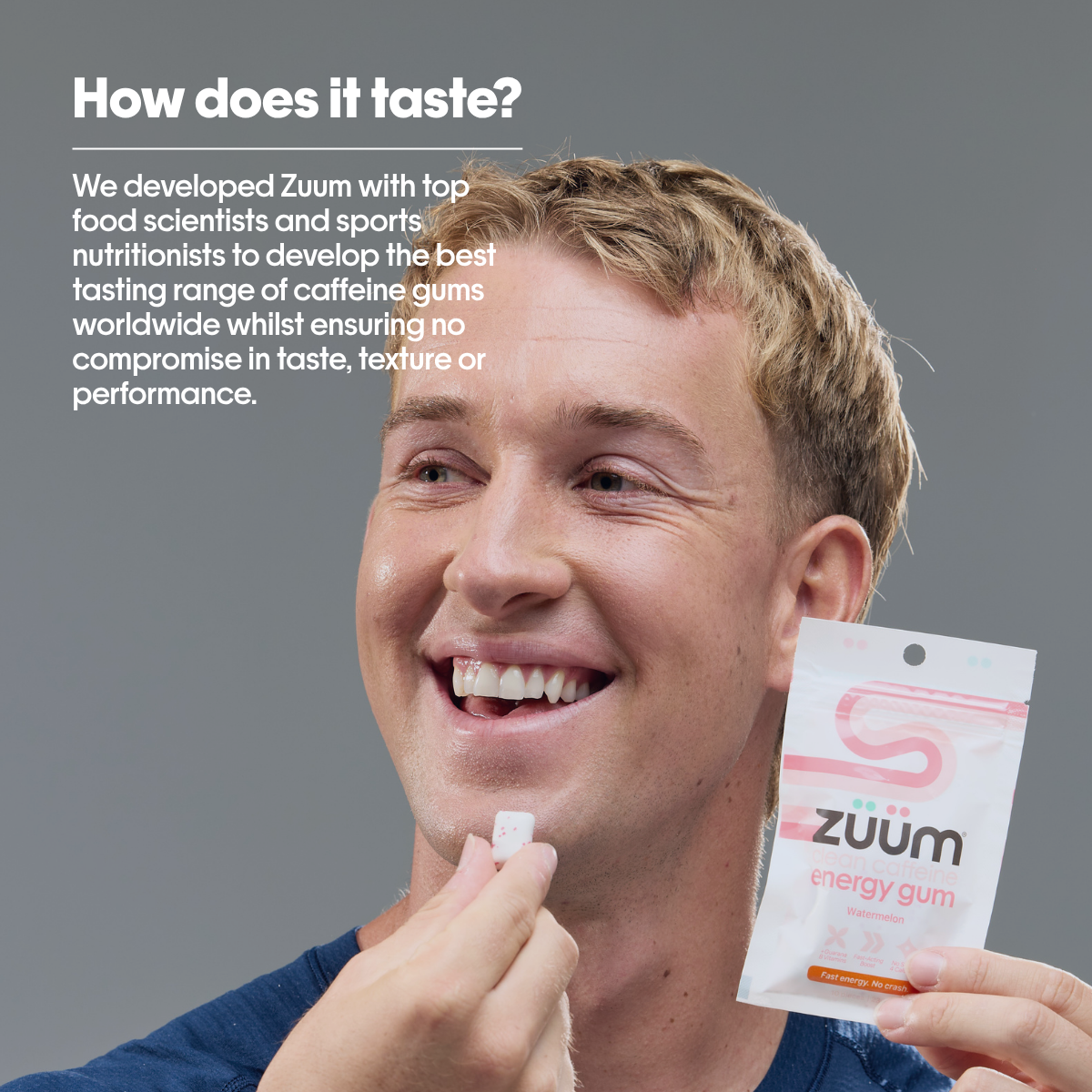 Clean Caffeine Energy Gum - Watermelon